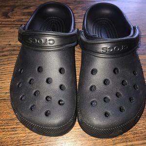 Black Crocs